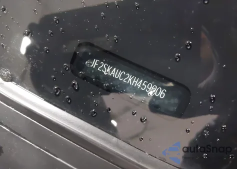 2019 Subaru Forester Limited from USA, damaged, VIN JF2SKAUC2KH459906